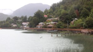 Vista caleta Tortel