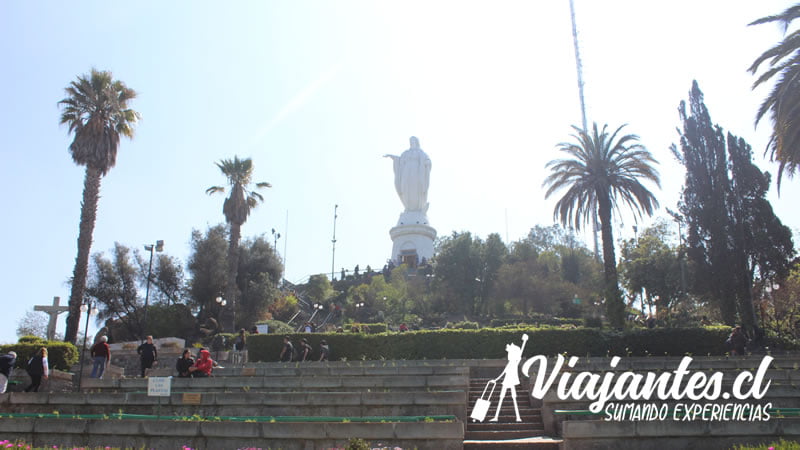Vista La Virgen Cerro San Cristóbal