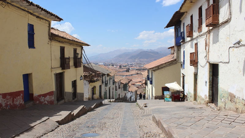 Vista del Cusco de día