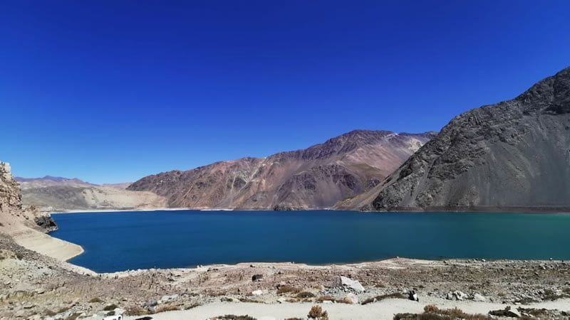Embalse del Yeso en Verano
