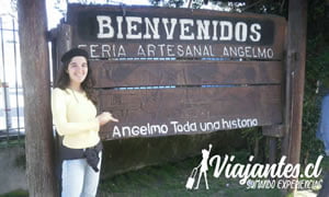Letrero de Bienvenida Angelmó