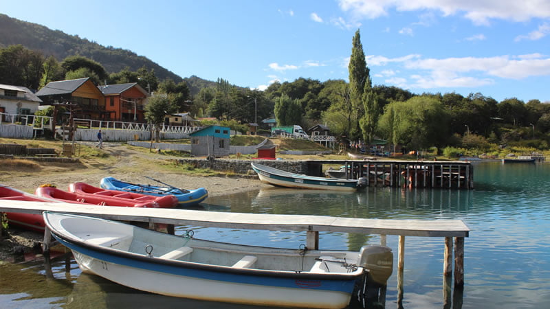 Localidad de Puerto Bertrand