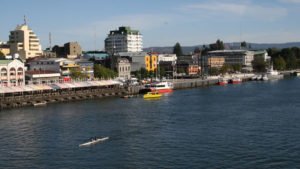 Vista de Valdivia Río Calle Calle