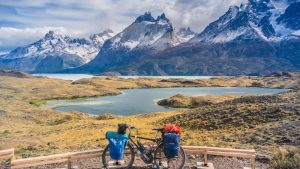 viajar en bicicleta